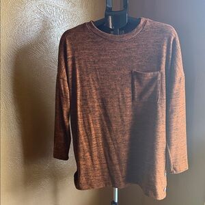 Modern Soul Women's Brown Crew Neck Sweater